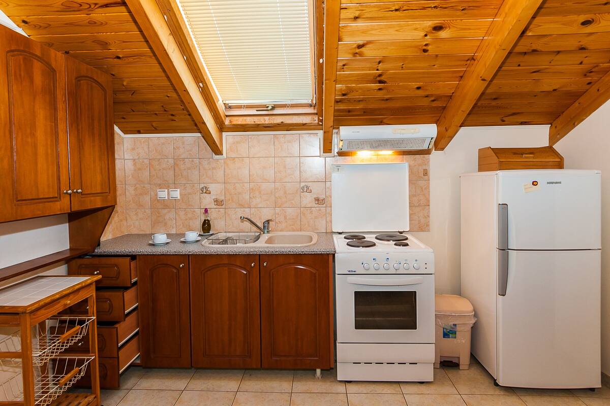 apartment | private kitchen | fridge, stovetop, coffee/tea maker