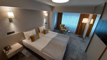 Minibar, desk, iron/ironing board, free WiFi