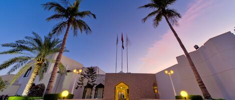 Entrada de la propiedad