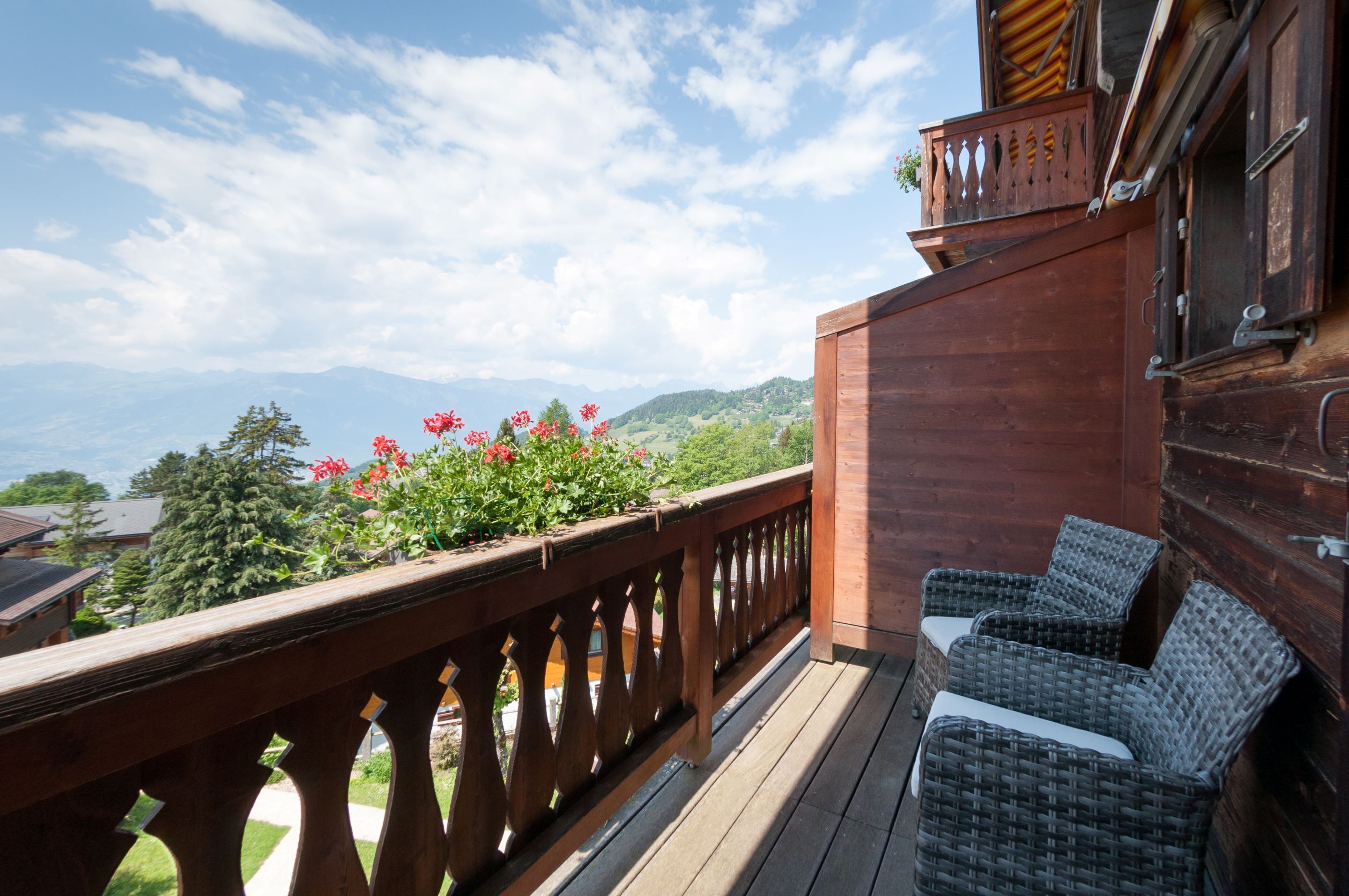Chambre Standard Double ou avec lits jumeaux, balcon | Vue de la chambre