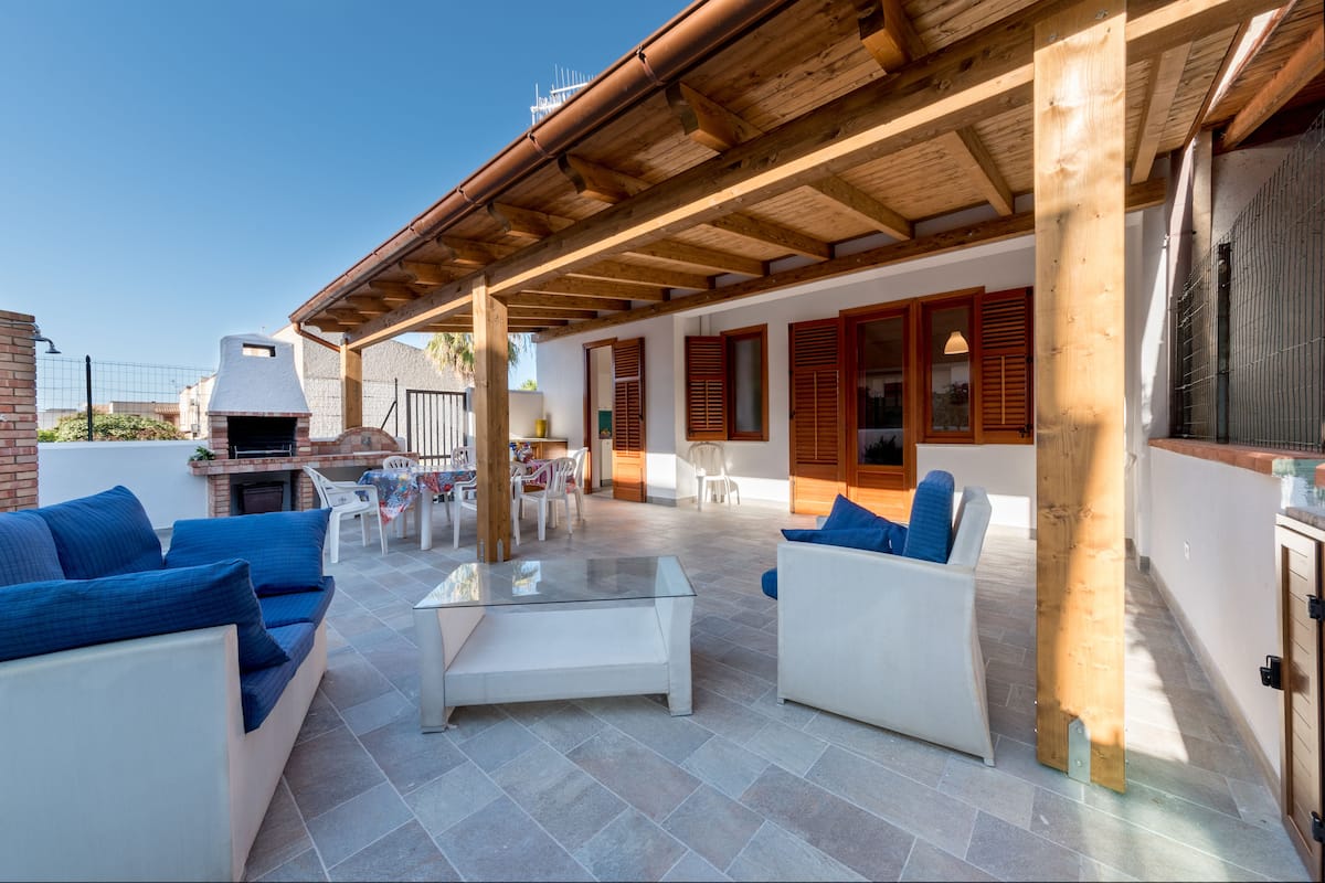 Deluxe Apartment (Via Piersanti Mattarella, 198 -Zingar) | Terrace/patio