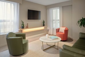 Suite Exécutive | 起居区 | 平板电视、办公室