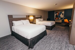 Standard Room, 2 Queen Beds | Desk, blackout drapes, iron/ironing board, rollaway beds - Holiday Inn Express and Suites Urbandale by IHG (Urbandale)