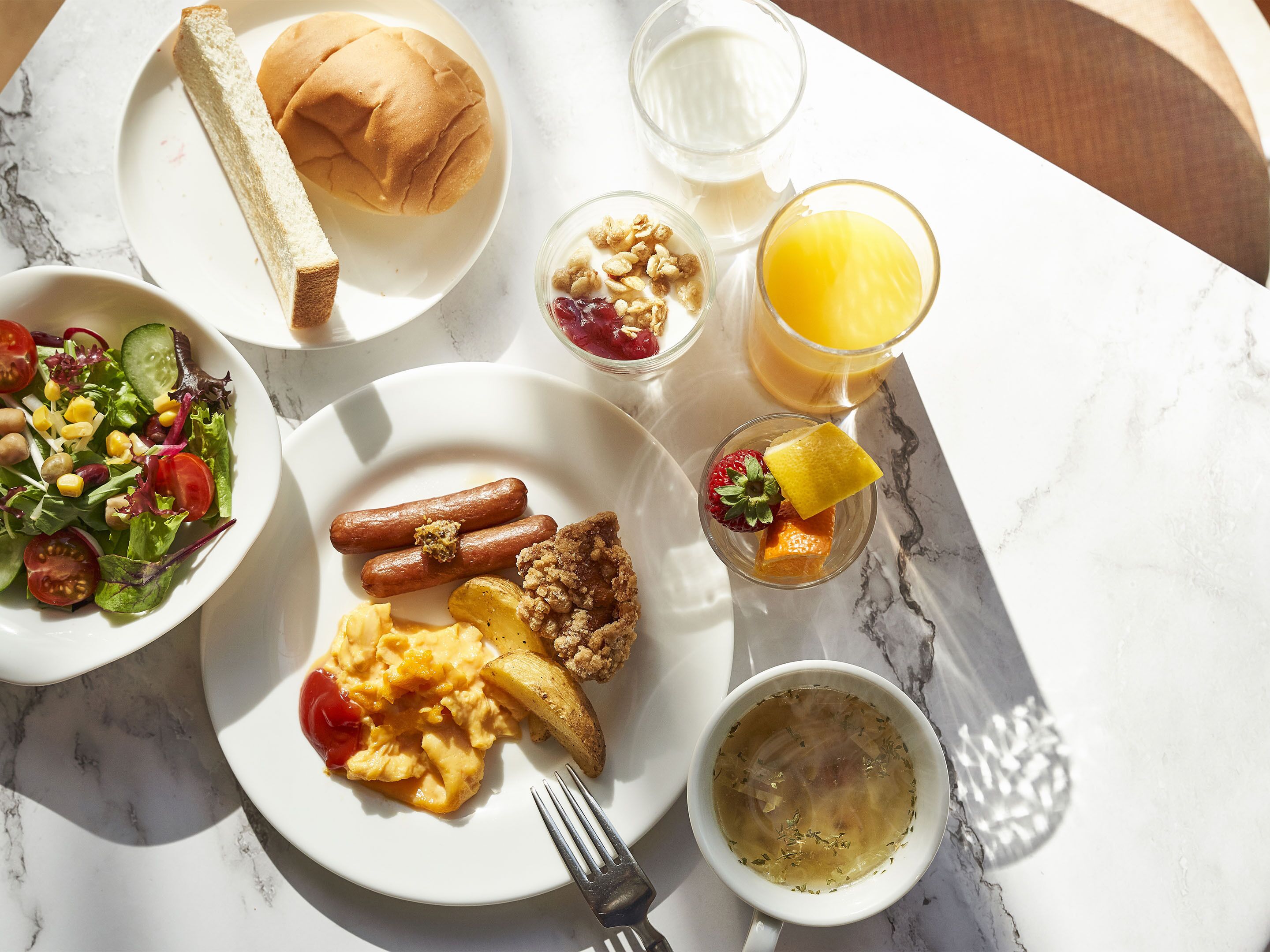Breakfast buffet