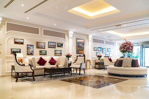 Sala de estar en el lobby