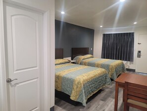 Standard Room, 2 Double Beds | Desk, iron/ironing board, free rollaway beds, free WiFi