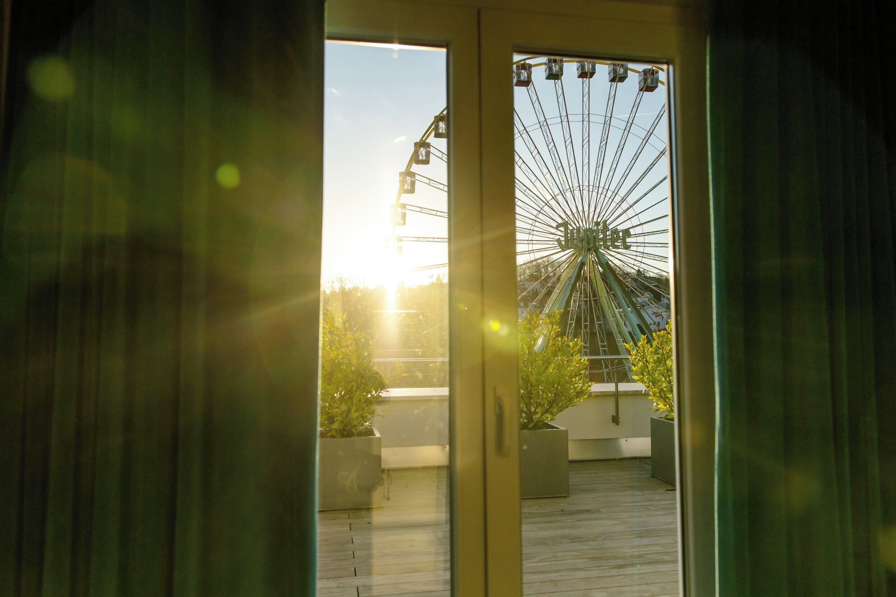 superior room (with double bed and rooftop terrace) | view from room