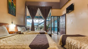 Individually decorated, individually furnished, blackout drapes