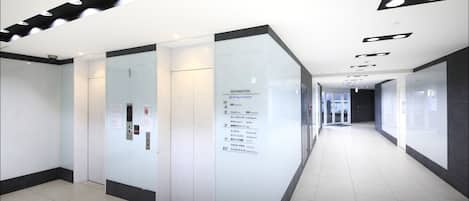 Interior entrance