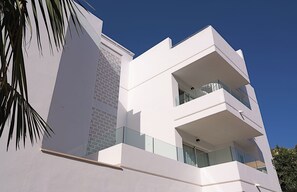 Façade de l’hébergement