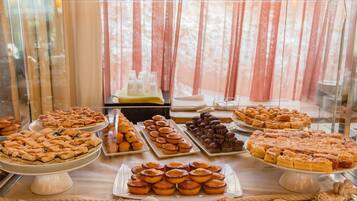 Gratis morgenmadsbuffet hver dag