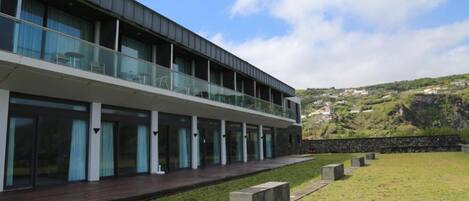 Fassade der Unterkunft