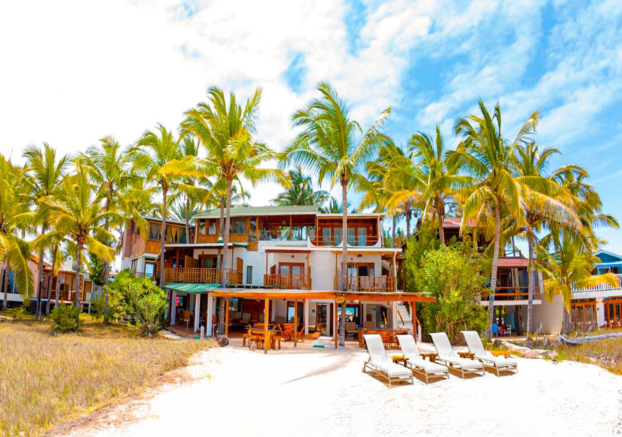 Façade de l’hébergement