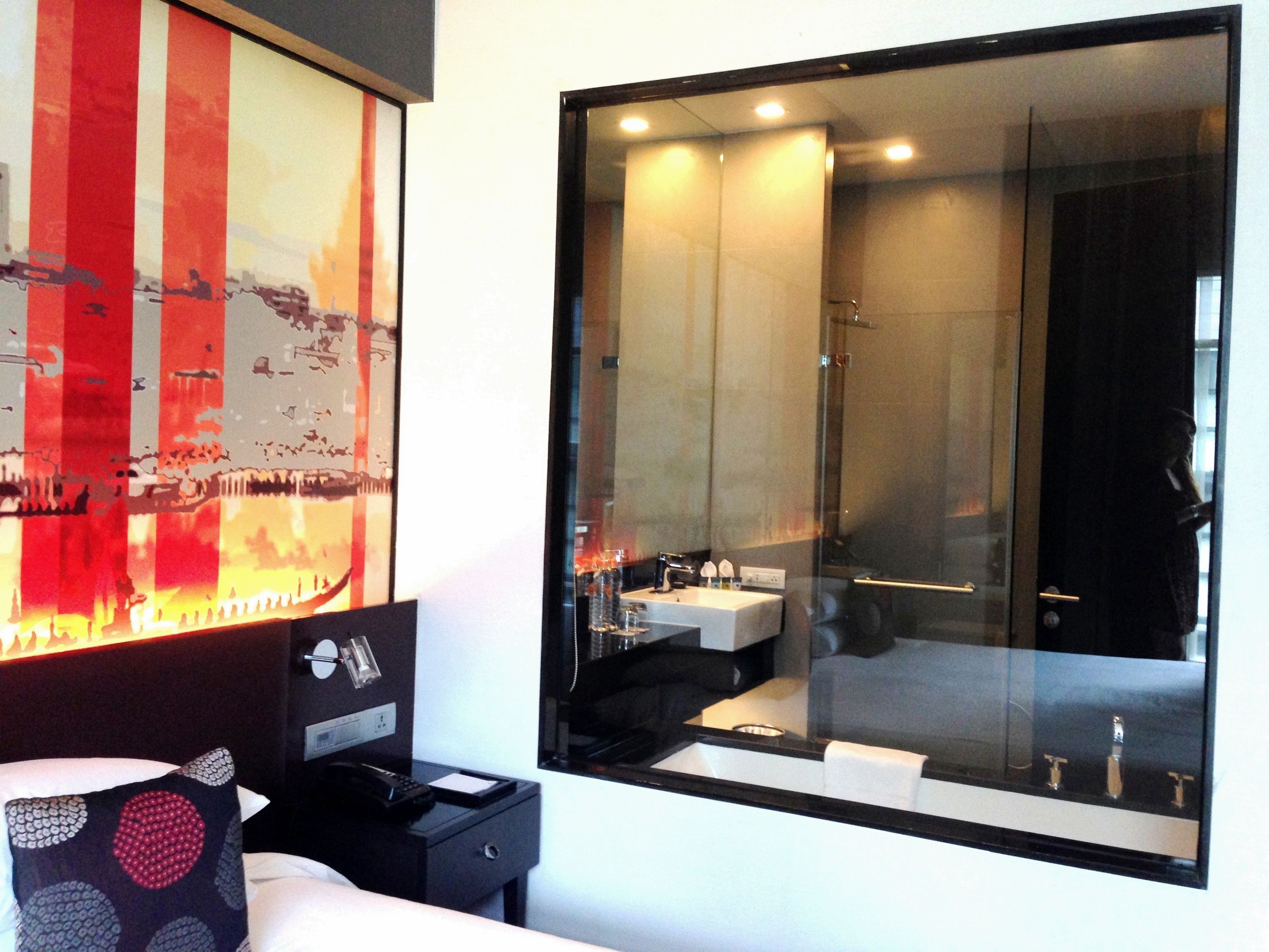Down duvets, minibar, in-room safe, desk