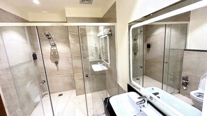 Regadera, regadera tipo lluvia, amenidades de baño ecológicas 