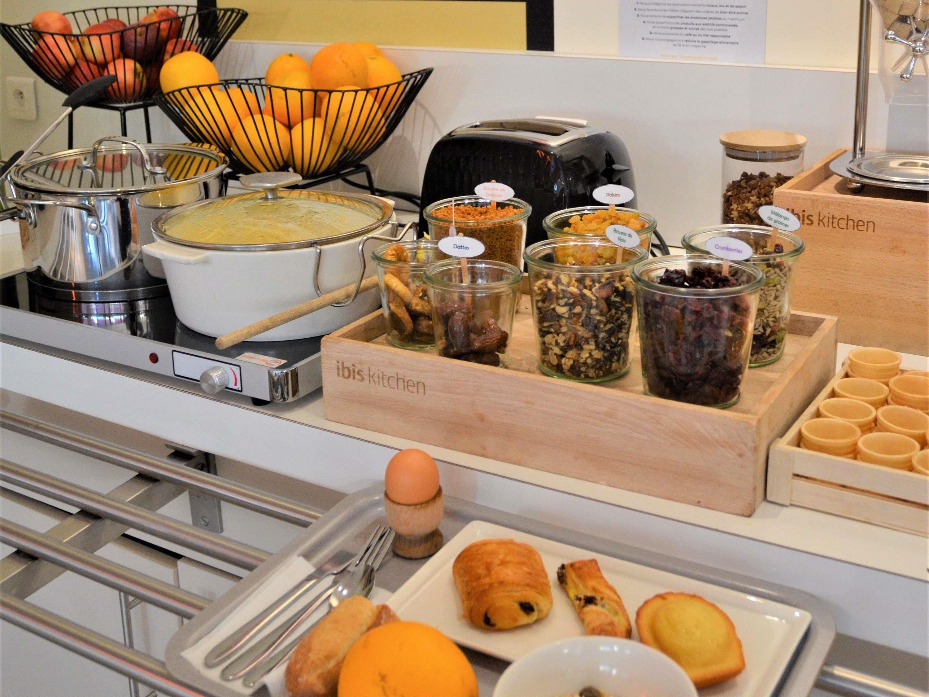 daily buffet breakfast (eur 12.90 per person)