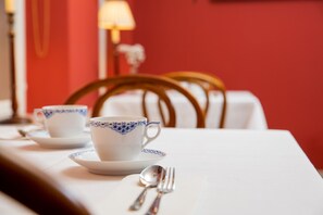 Kontinental frokost er inkludert hver dag