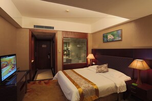 Minibar, in-room safe, desk, blackout curtains