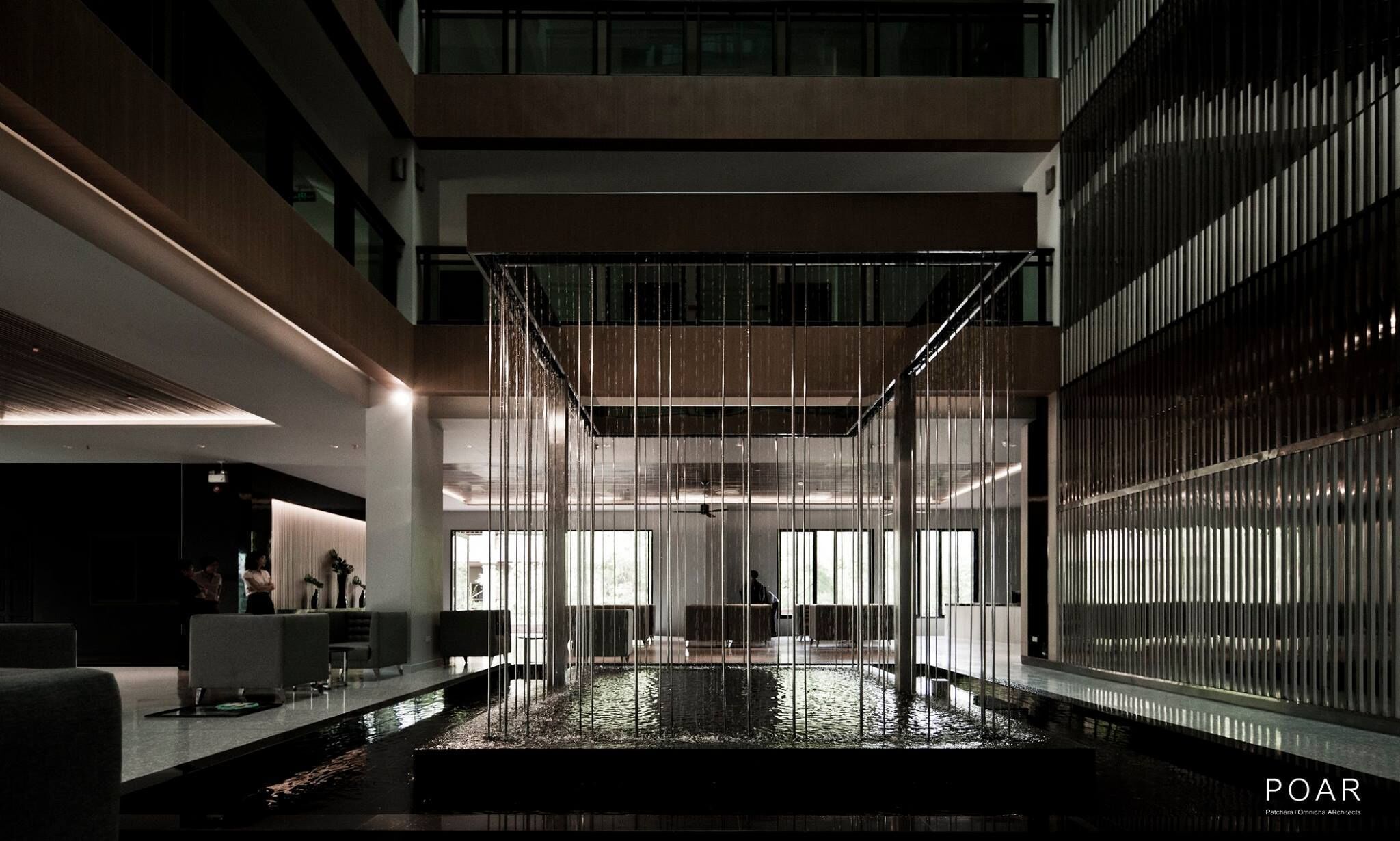 Sala de estar en el lobby