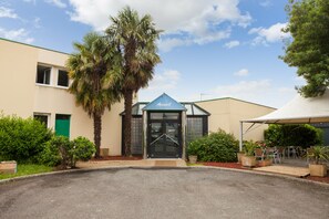 Façade de l’hébergement