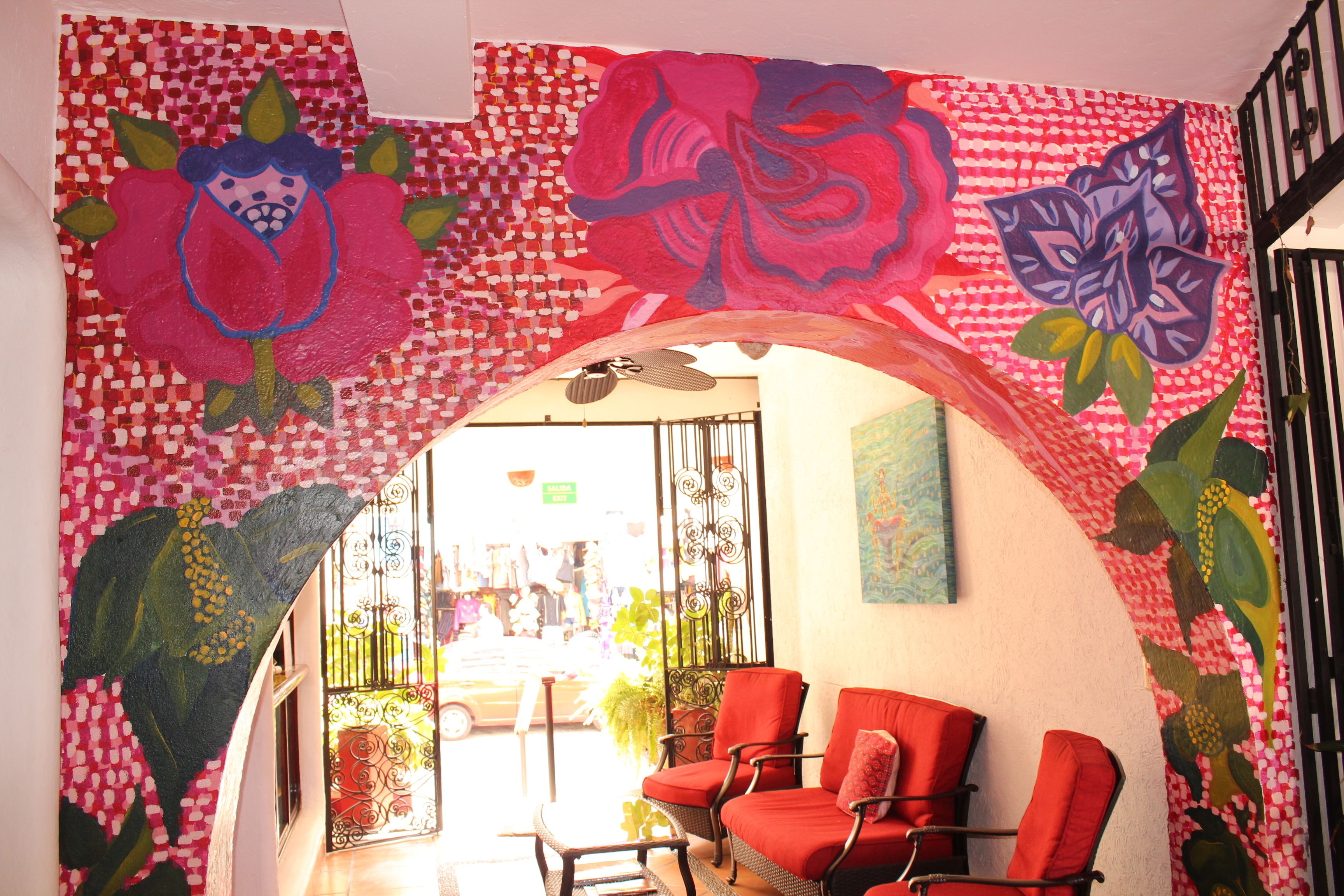 Sala de estar en el lobby