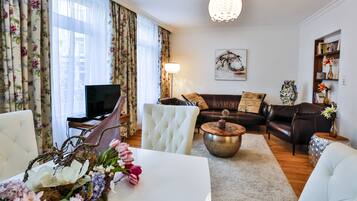 Deluxe-Apartment, eigenes Bad | Zimmerausstattung