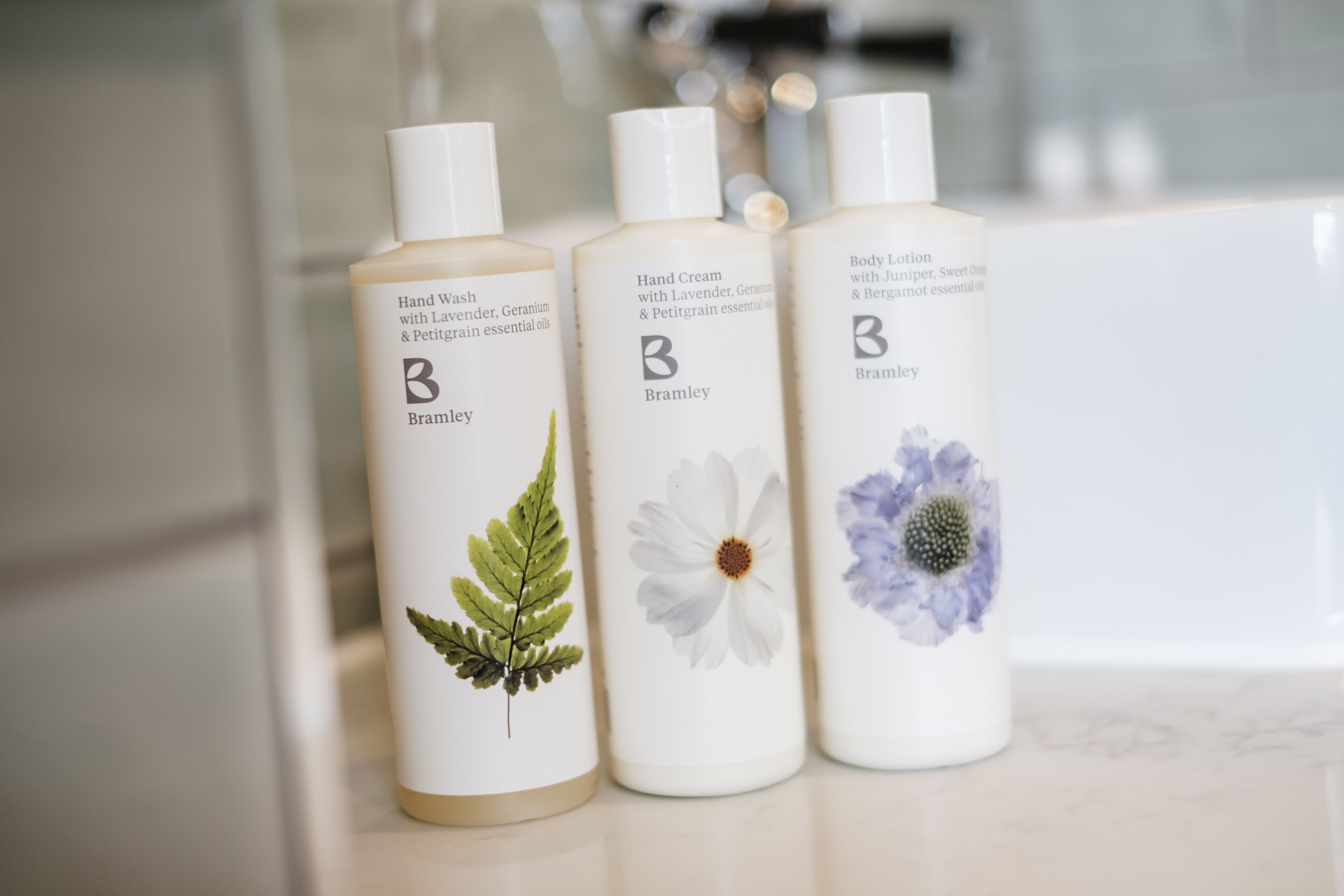 deep-soaking bathtub, free toiletries, hair dryer, bathrobes