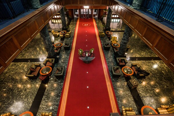 Lobby sitting area