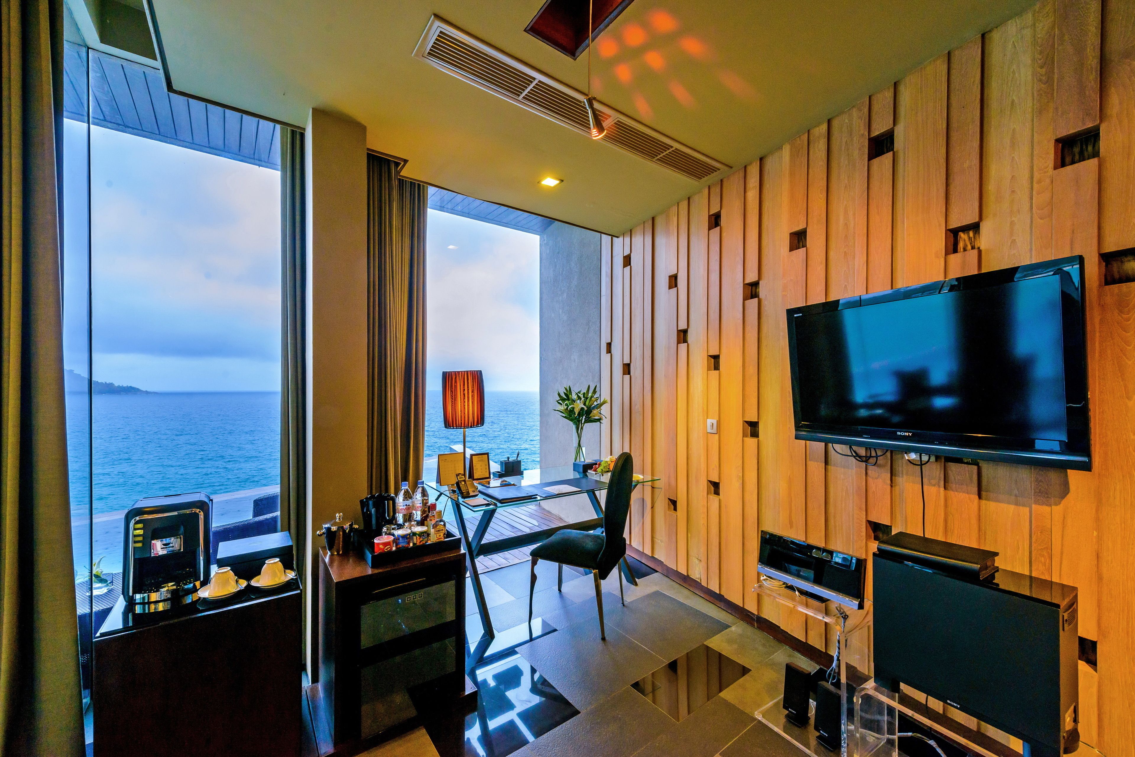 honeymoon private pool suite | view from room