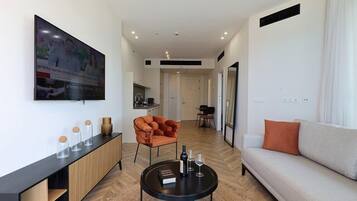 Televisión LCD 32 pulgadas con canales de televisión por cable