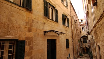 Fassade der Unterkunft