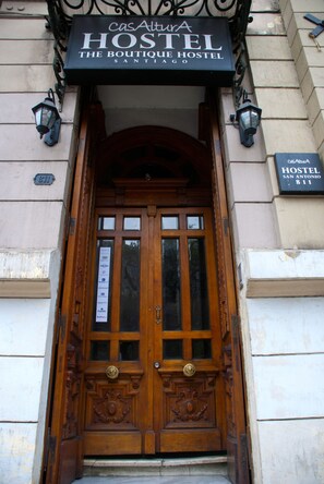 Entrada de l'allotjament