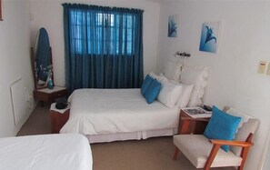 Free WiFi, bed sheets