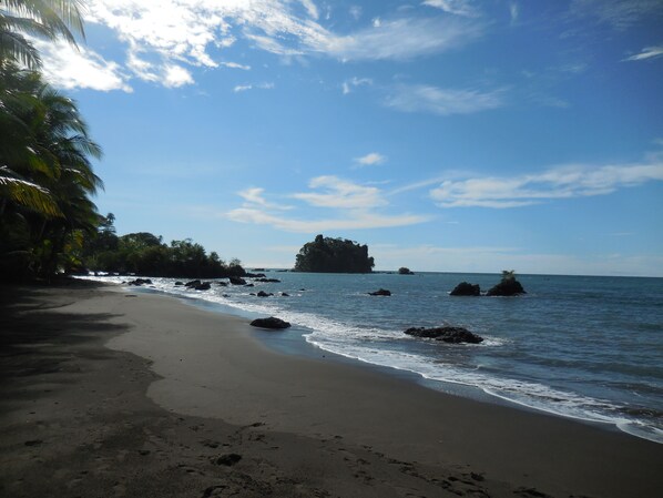 Uitzicht vanuit accommodatie
