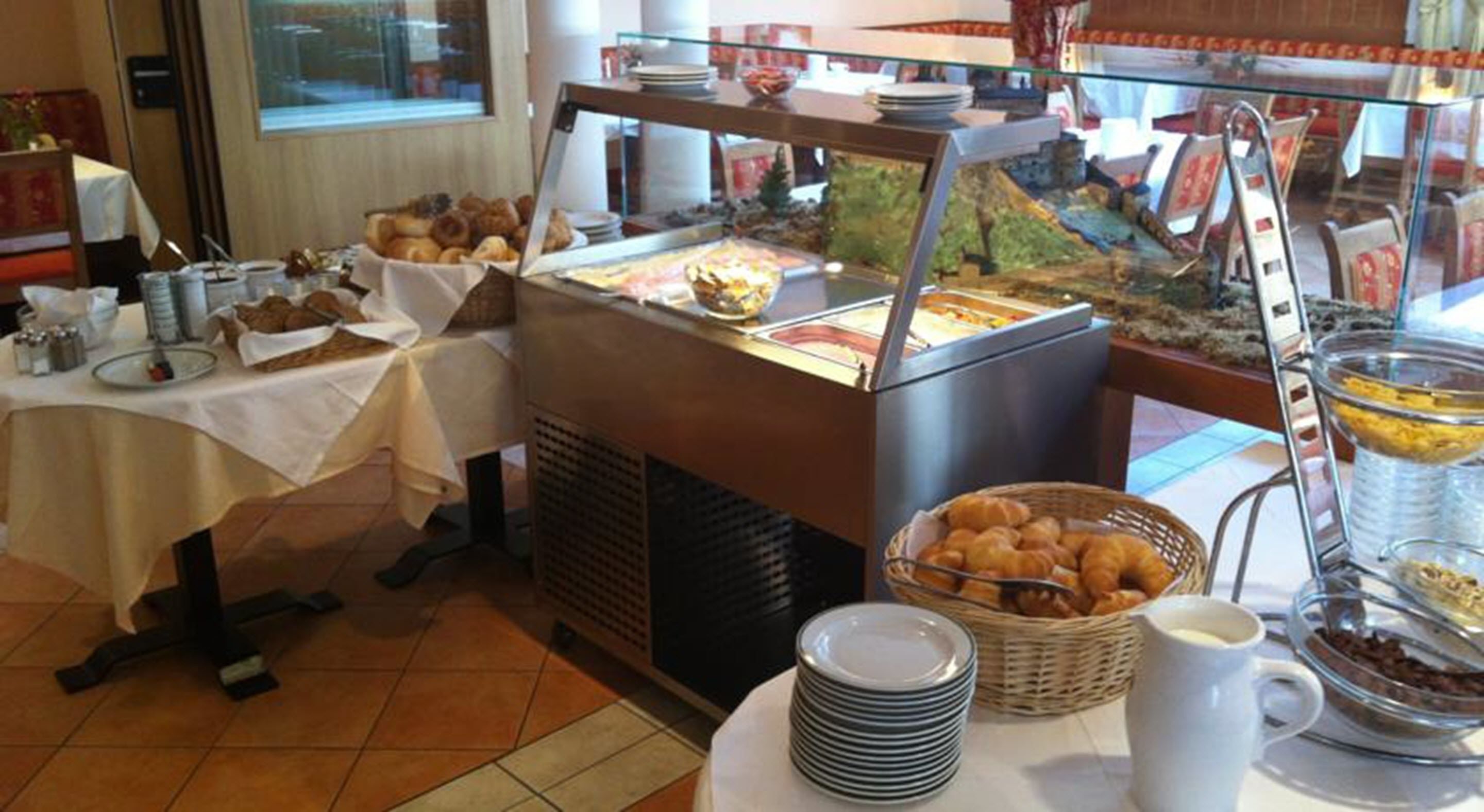 daily buffet breakfast (eur 15.00 per person)