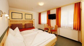 In-room safe, desk, blackout curtains, free cots/infant beds