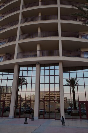 Front of property – evening/night
