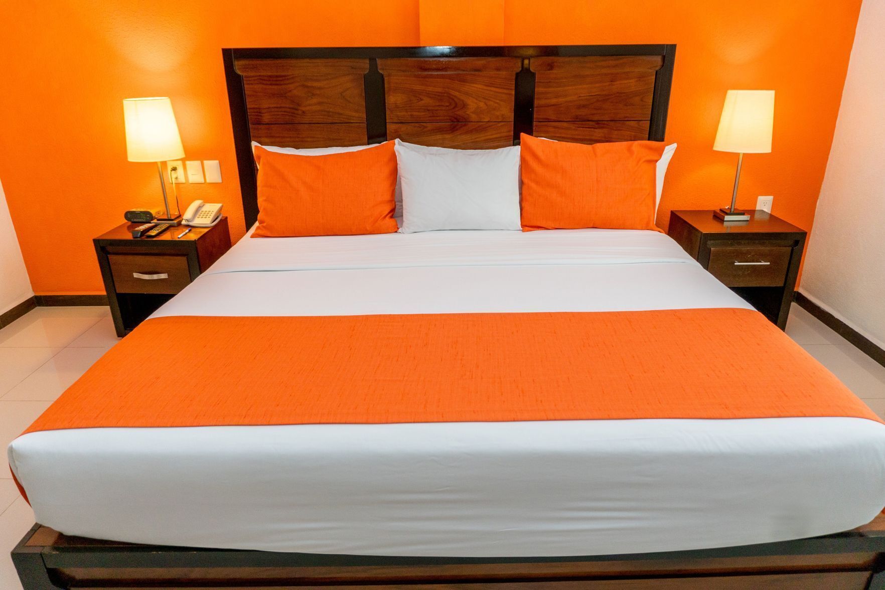 Premium bedding, pillowtop beds, in-room safe, desk