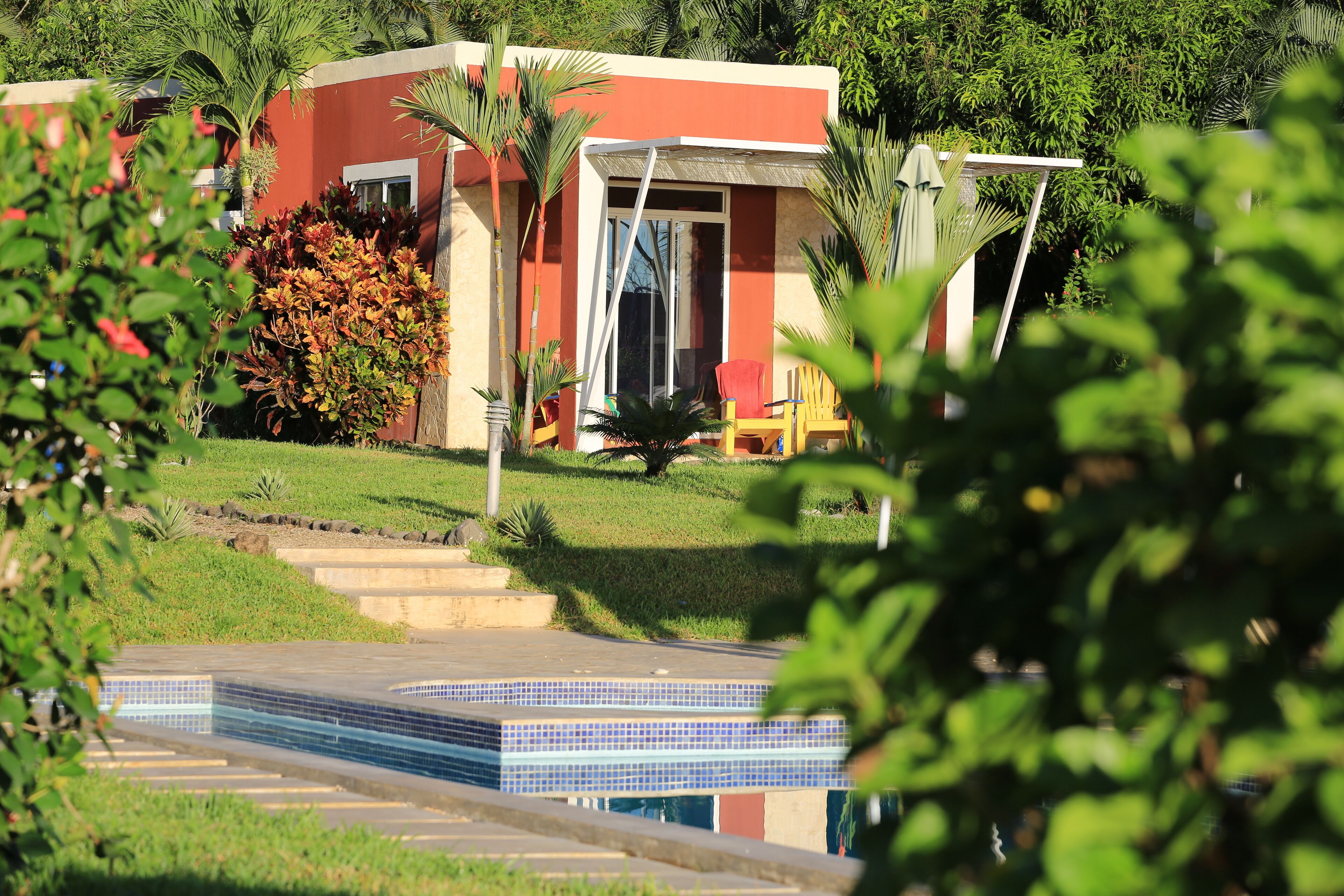 Façade de l’hébergement