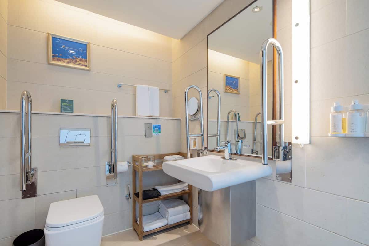 Minibar, caja de seguridad en la habitación y escritorio