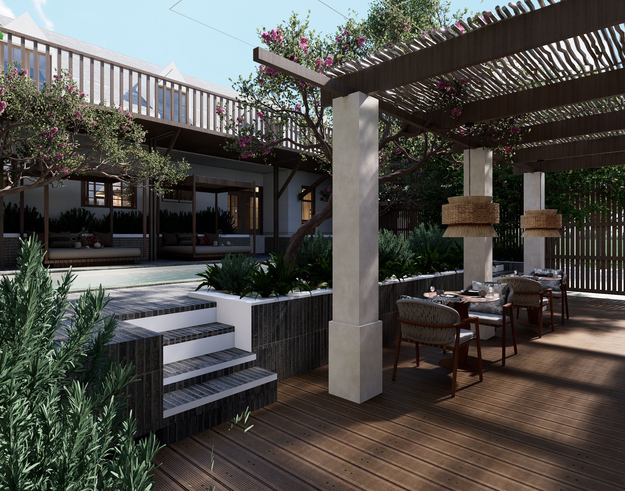 Outdoor dining
