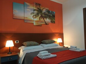 Quadrupla Comfort, al piano terra | Biancheria da letto di alta qualità, copriletto in piuma