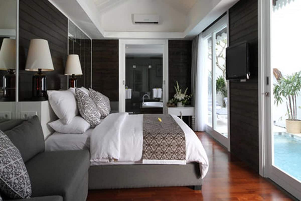 Villa, 1 habitación | Edredón, camas Select Comfort y minibar
