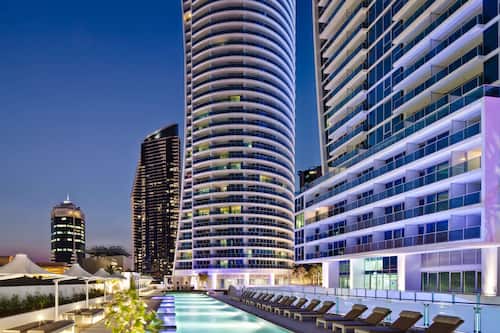 Indoor pool, 4 outdoor pools, open 6:00 AM to 10:00 PM, pool loungers