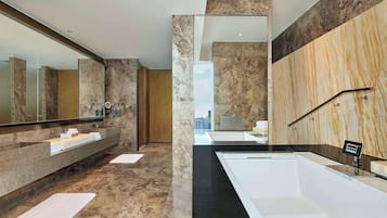 Presidential Suite, Club lounge access | Bathroom | Separate bathtub and shower, rainfall showerhead, free toiletries