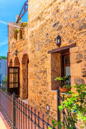 Fassade der Unterkunft