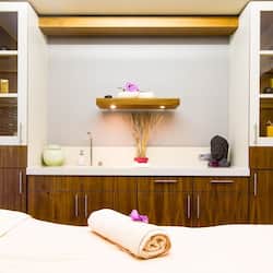 Sauna, steam room, body treatments, aromatherapy, hot stone massages