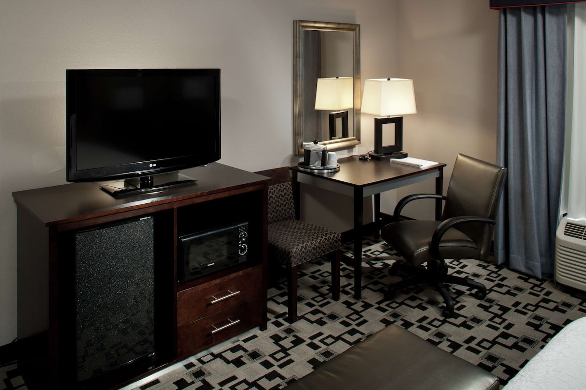 two queen beds | premium bedding, in-room safe, individually furnished, blackout curtains