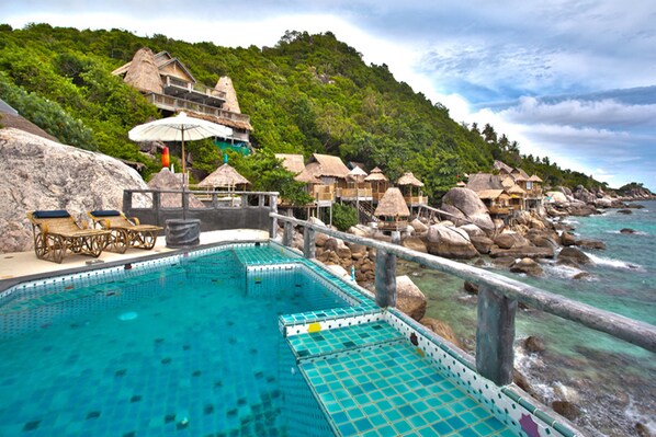 Bamboo Sunset with Private Pool | Beach/ocean view - Koh Tao Bamboo Huts (Koh Tao)