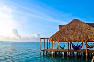 私家海滩、划船/划独木舟